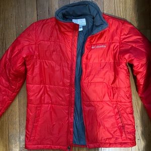 Mens Columbia Lightweight Puffer Jacket Medium